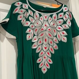 Traditional Green Dress